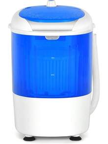 GX24977-PE, mini lavadora y hilador, capacidad de 5 libras, semiautomática compacta para lavandería, departamento, recámara, RV, lavadora portátil - Capacidad de 5,5 libras - Ver 2