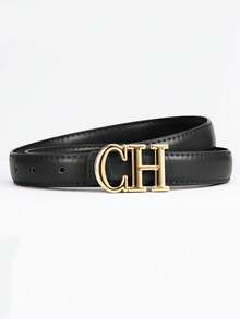 Bộ 3 thắt lưng nữ, khóa chữ chất lượng cao, thời trang đa năng, phù hợp với quần jeans và quần tây, thích hợp cho mùa hè, mùa thu, lễ Halloween và các dịp khác. - Nhiều màu - Xem 8