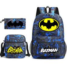 Warner Bros 3pcs WB Backpack Set, Casual Backpack, Fashion Student Backpack With Printed Pattern, Large Capacity Outdoor Backpack, Cute Cartoon Backpack, Suitable For Back To School, Halloween, Christmas Gifts - Multicolor - View 17