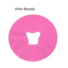 100pcs Disposable Non-Woven Fabric Stain Proof Spa Towel With Face Hole Massage Table Bed Cover Towel For Salon Soft Anti Fouling Care Pad Beauty Salon Spa Cross Hole Pillow Towel Supplies - Multicolor - View 11