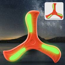 EVA Foam Throw Boomerang, Glow-In-The-Dark Outdoor Triangular Design - Multicolor - View 8