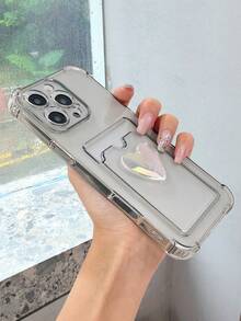 带卡槽的透明 TPU 保护手机壳，适用于 Apple 17/17 Air/17 Pro/17 Pro Max、I16、I16 Pro Max、I15、I15 Pro Max、12 Pro Max、13 Pro Max、14 Pro Max、13、14、11、12 Pro、14、XS、XR、78P、78GES2、A13 4G、A22、A21S、A51 4G