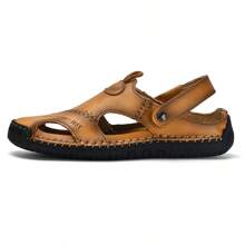 2-in-1 Herren Sommer Sandalen, Outdoor Lässig rutschfeste weiche Sohle Strandpantoffeln