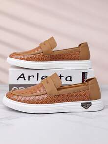 Men's New Loafers, Slip-On Casual Leather Shoes For Daily Commute, Fashionable And Versatile - 727 - View 6