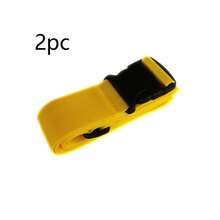 2pcs/1pc Adjustable Anti-Theft Luggage Strap With Quick Release Buckle, Bright Travel Packaging Strap For Suitcases, Upright Boxes, Double-Layered Bags, Durable Polyester, Easy To Clean, Hand Wash/Machine Wash, Stylish Streetwear Design Bag For School School Accessories School Stuff
