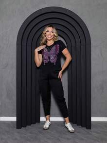 Women T-Shirts - Black - View 6