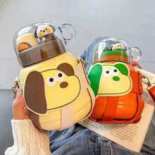 Cup Double Drinking Cup Cute Student School Dedicated Children's Water Bottle