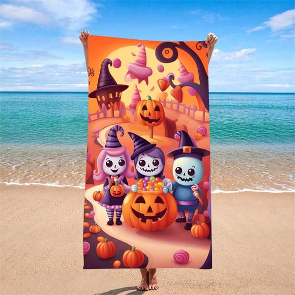 Serviette de plage/Couverture de plage personnalisée en microfibre à séchage rapide de 250 g/m², avec motif de dauphin et de rivage de . Super absorbante, convient pour les voyages, le camping, la natation, serviette tout usage, 70 cm x 140 cm ou 90 cm x 180 cm