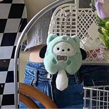 Sanrio Hello Kitty Cartoon Plush Doll Pendant Doll, Sanrio Cute Bag Charm Anime Accessory, Suitable As Gift For Christmas, Halloween, Easter, Valentine's Day. Can Be Used As Hanging Decoration
