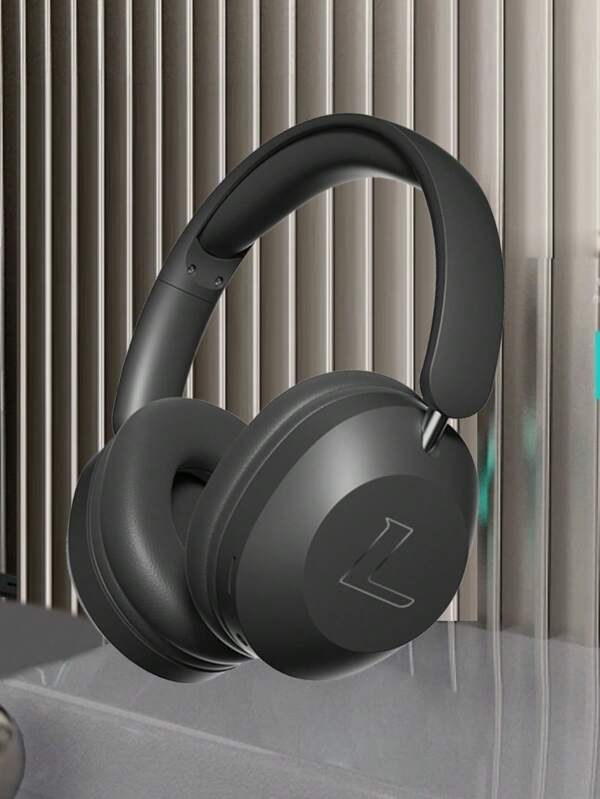 Auriculares inalámbricos plegables, Bluetooth 5.3, sonido envolvente de 360°, baja latencia, diseño de diadema giratorio