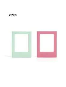 1pc/2pcs Magnetic Matte Photo Frame Suitable For Mini 3 Inch, Magnetic Pieces For Assembling Photo Frame, Desktop Display, Fridge Magnet - Multicolor - View 18