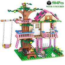 Tree House Building Set - Forest Friendship House Building Blocks Toys, Tree House Building Kit Compatible With , Birthday, Christmas Gift, Suitable For Gift Giving (685 Pieces)