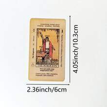 78 Vintage Tarot Cards For Beginners With PDF Guide, Game Gift For Friends And Family Gatherings