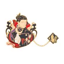 bandai Bandai 1 Stück kreative Anime Nanami Kento Kette Brosche schöner Emaille-Pin Metall-Abzeichen Schmuck Kleidung Rucksack Zubehör Festgeschenk Kleideraccessories Pin für Kleidung Taschenbanner