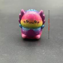 5PCS/10PCS/15PCS Mini Axolotl Squishy Toys Colorful Salamander Easter Party Favors Gifts Cute Squishies PU Toys Finger Squeezing Fidget Sensory Toys,Easter,Axolotl,Mini Toys