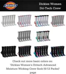 Calcetines Dri-tech Fashion Control de Humedad, Disponibles en S-XL (5, 6, 12 Pares) Calcetines Mujer - (6 pares) - Ver 8