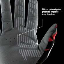 ITrack Gloves Lightweight Dirt Bike Motorcycle And Motocross Gloves Flexible Bike Riding Gloves With Sleek Design Aqua XLar - 如圖 - 查看 6