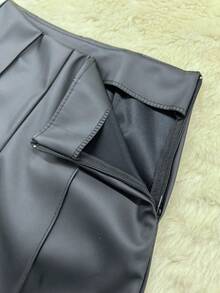 Kids And Youth Casual Girls Summer Shorts For Young Teens, Solid Black Color For All Styles, Versatile