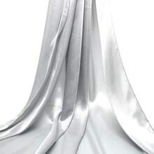 Women's Satin Silk Shawl And Wrap Evening Party Dresses Bridal Bridesmaid Wedding Shawl Shoulder Cover Up - 厚淺粉紅色 - 查看 6