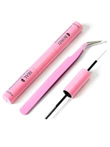 Eyelash Bonding And Sealing 10ml Single Eyelash Adhesive And Sealing Super Strong Shaping Eyelash Extension And Eyelash Tweezers Set