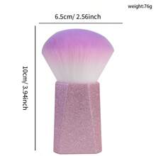 فرشاة تنظيف الوجه كبيرة الحجم بشعيرات ناعمة كثيفة، تصميم مقبض طويل مانع للانزلاق، تقشير لطيف وتنظيف عميق للوجه، مناسبة للبشرة الحساسة، أداة تنظيف الوجه قطعة واحدة