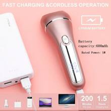 1pc Women's Multifunctional Waterproof Electric Shaver For Whole Body