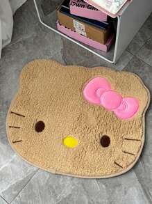 Sanrio 1Pc Hello Kittys Carpet Cute Anime Bedroom Bathroom Carpet Bedroom Living Room Floor Mat Door Mat Decoration Gift(Some Parts May Be Random) Back To School