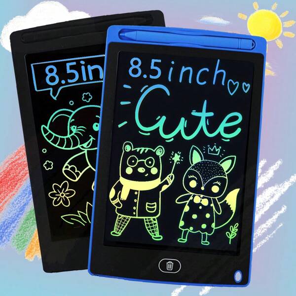 1 PIEZA Pizarra digital/Tableta de escritura LCD de 6,5/8,5/10/12/16 pulgadas | Herramienta de pintura artística | Juguetes para niños | Juego de ingenio | Regalo para niños