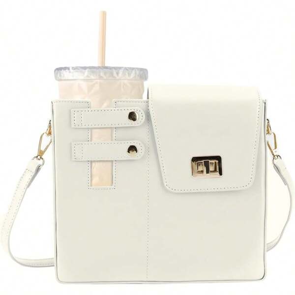 Outdoor Portable Crossbody Water Cup Purse Bag Water Bottle Carrier Bag With Phone Pocket Tumbler Carrier With Strap