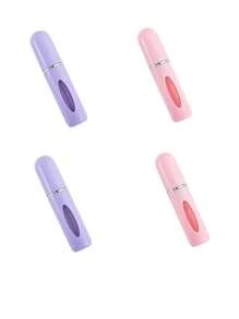 1/3 pièces Bouteille de parfum réutilisable en plastique de 5 ml avec vaporisateur, bouteille de parfum rechargeables, vaporisateur à fine brume portable, atomiseur de parfum rechargeables, flacon de voyage pour parfum, accessoires pour le fitness, le camping, les voyages, les croisières, les fournitures scolaires, parfums pour femmes et hommes
