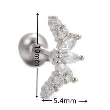1pc New Twisted Geometric Shape Ear Cuff Earring, Non-Piercing Ear Cartilage Clip-On Earrings