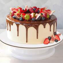 10 buc plăci rotunde albe pentru tort, 6/8/10 inch, cerc, carton, bază, tavă pentru deserturi, mousse, decorare tort, petrecere, consumabile - alb - Vizualizare 4
