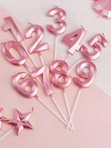 1pc Number Birthday Candle For Cake Decorating & Party Supplies Number Birthday Candles, Number Candle With Crown And Bow Decor Cake Topper Number Candles For Birthday Cakes Wedding Anniversary Graduation Festival Party,Golden Number Birthday Candle With Crown & Bow - Perfect For Cake Decorations, Weddings, Anniversaries, Graduations & Parties,For Cake Decorating & Party Supplies Back To School