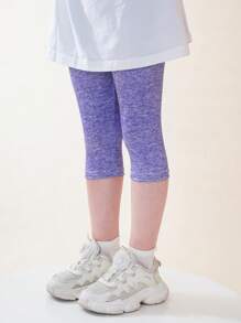 6 pares de mallas estampadas suaves y delicadas para niñas, leggings finos y transpirables de tobillo para primavera/verano, aptos para niñas