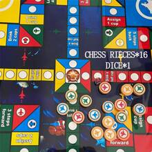 Ajedrez volador para diversión familiar, que incluye tapetes de mesa, piezas de ajedrez y juegos de beber, perfecto para fiestas. Juego de ajedrez, juego de beber, fiesta de bar, ajedrez volador, ajedrez de avión