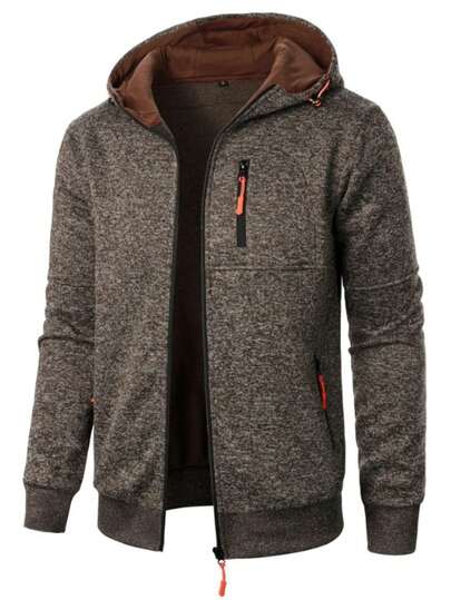 Sudadera deportiva con capucha y diseño Slim Fit para hombre