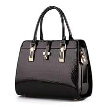 Women Top Handle Bags - 黑色 - 查看 4