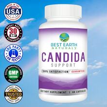 Candida Support By Best Earth Naturals | Flora Yeast Balance And Digestive Health Supplement For Gut Wellness And Probiotic Support | 60 Count - Others - View 1