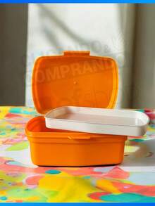 Plastic School Lunch Box For Children With Dividers And Locks - Astronaut - View 3