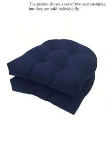 1-Pack Cushions, Perfect For Garden Chairs, Sofas, And Rattan Chairs, Thickened Design, Breathable And Comfortable, Suitable For Outdoor Use School Supplies,Back To School