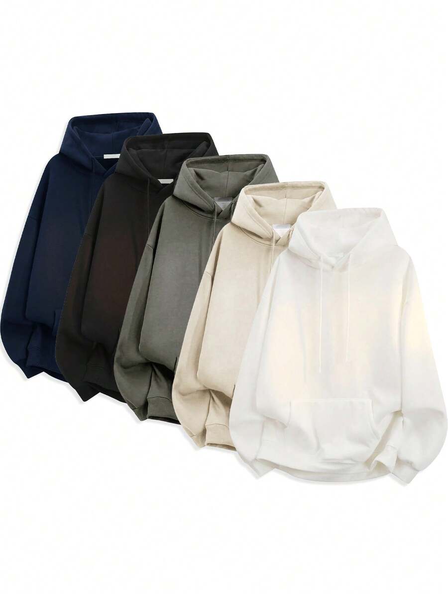 Women's Solid Color Long Sleeve Hoodie Casual, Sports Suitable For Going Out For Sports Running - Soft And Comfortable, Suitable For Daily Leisure Or Outdoor Sports - 白色 - 查看 1