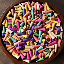 60/120/180/380pcs Bulk Sandalwood Incense Sticks, Bedroom & Bathroom Room Aroma Backflow Incense, Manufacturer Supply