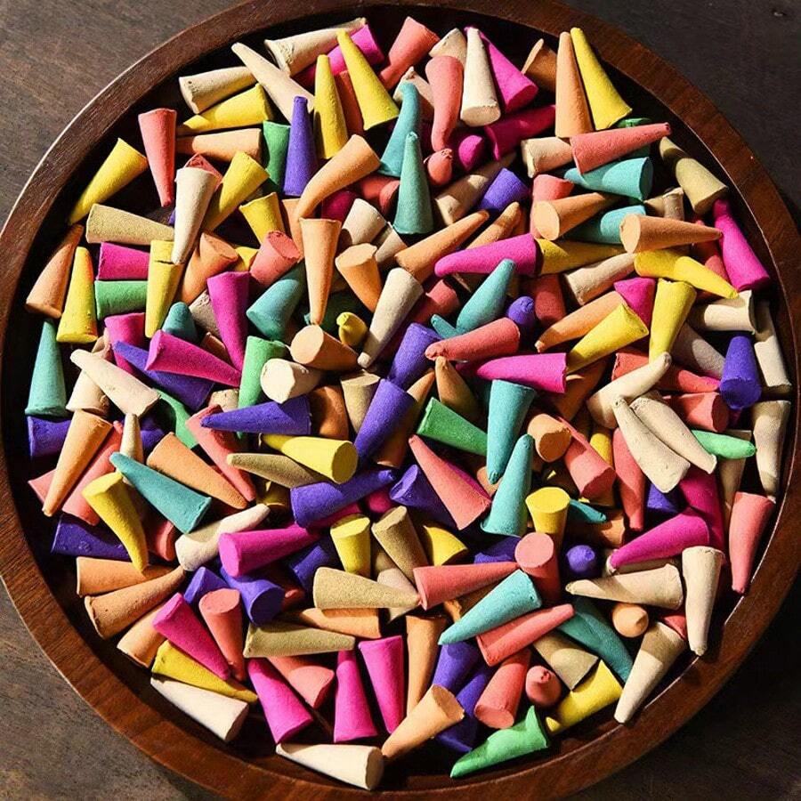 60/120/180/380支散装檀香香棒，卧室和浴室香薰回流香，制造商供应