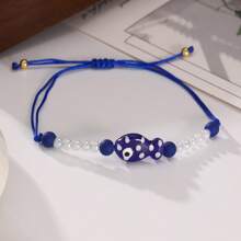 1 Set New Spotted Fish Ceramic Bracelet Suitable For Summer Wear (Ceramic Cracks Are Normal, Not Defective)