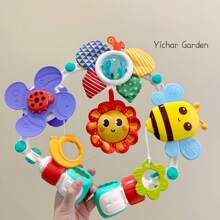 1pc Baby Bed Bell, Infant Soothing Bed Hanging Toy, Adjustable Length Suspension/Available For Car Seats, Stroller Pendant, Educational Toy