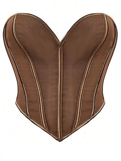 Nueva Parte superior entubada corta y ajustada sin tirantes con textura mate negra, top sexy moldeador para mujer