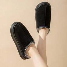 New Lightweight EVA Memory Foam Slippers, Solid Color, Unisex Indoor Slip-On, Autumn/Winter