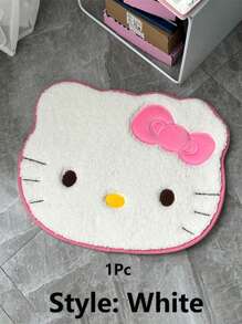 Sanrio 1Pc Hello Kittys Carpet Cute Anime Bedroom Bathroom Carpet Bedroom Living Room Floor Mat Door Mat Decoration Gift(Some Parts May Be Random) Back To School