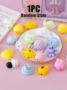 1/3/4/5个装闪光水晶蝾螈慢回弹软绵绵减压玩具，可爱小物件，Tabaa挤压玩具，便携式减压玩具，适合所有年龄段，包括自闭症儿童，是节日、生日、复活节、万圣节、圣诞节、圣诞袜填充物、派对礼物的完美之选，男孩蓝色，女孩粉色，儿童游戏，儿童玩具 - 彩色 - 查看 10