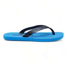 Men's Casual Anatomical Flip Flops | Premium EVA | Non-Slip | Iconnic Coastal Elegance - 藍色 - 查看 3